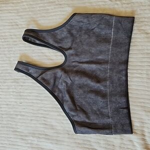 Single shoulder two strap sports bra